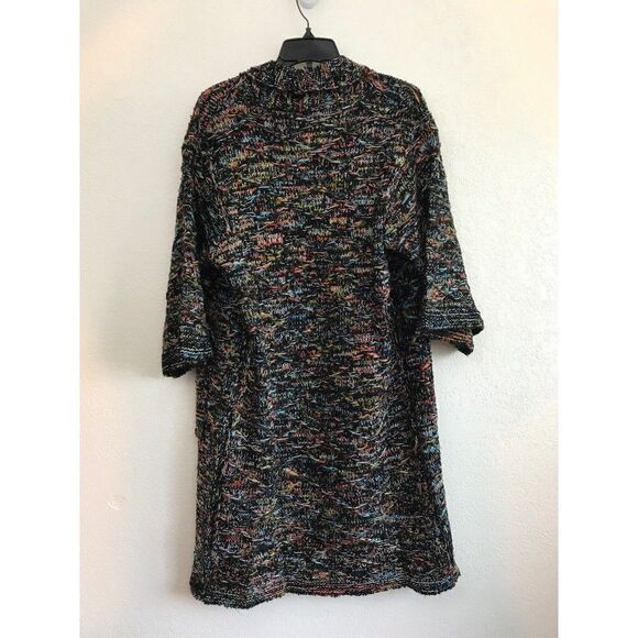 NEW Do Everything In Love Women Duster Cardigan One Size Multicolor Pockets Open - Picture 7 of 8